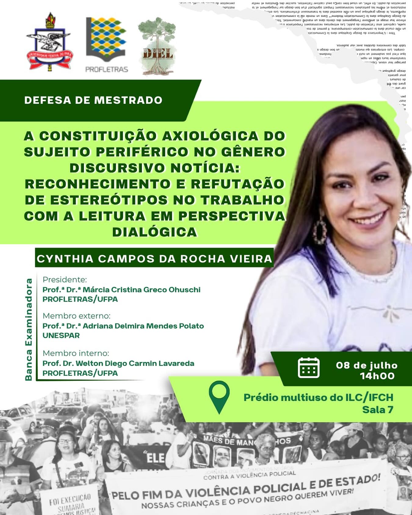 Dissertação de Mestrado de Cynthia Campos da Rocha Vieira
