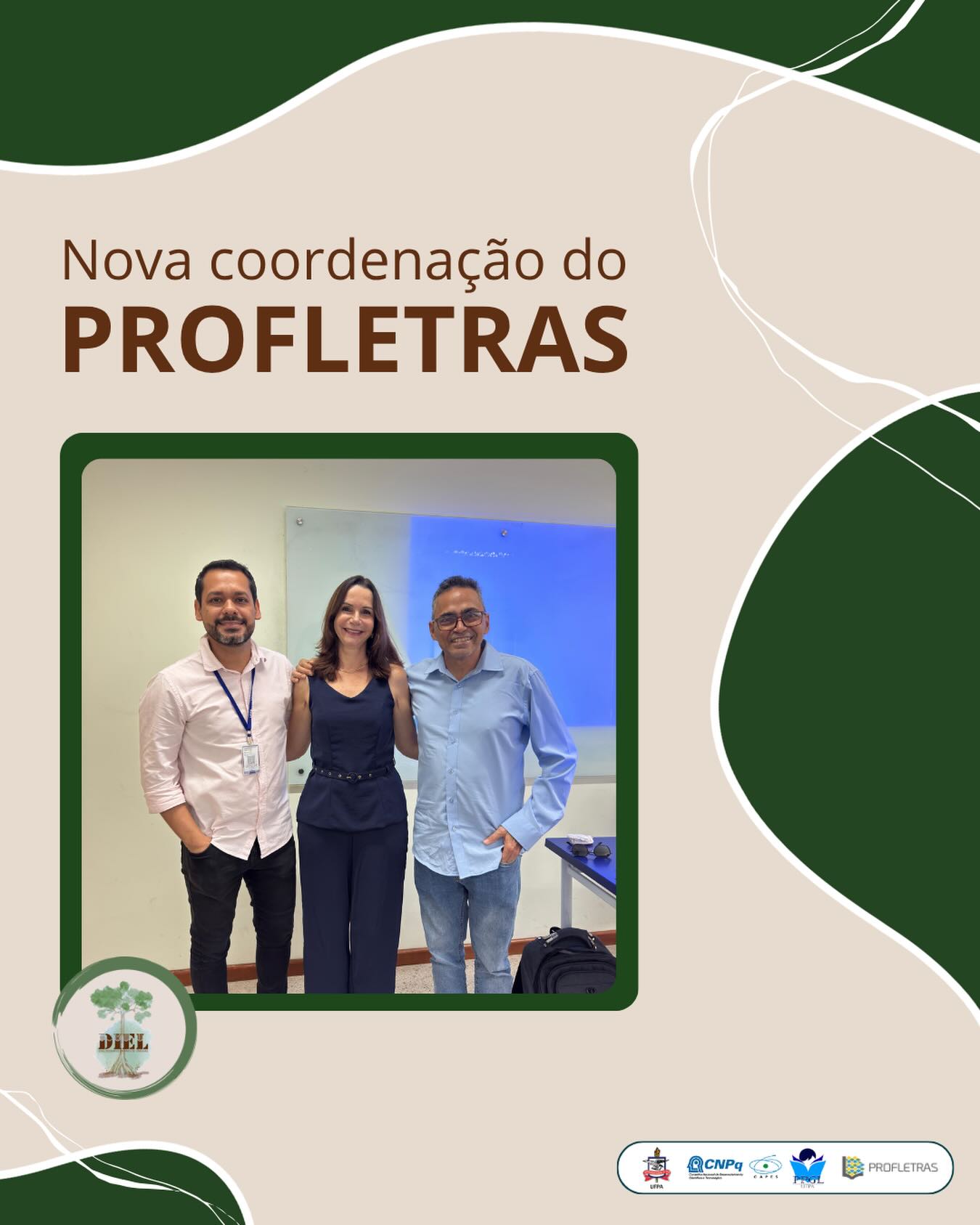 Nova coordenação do PROFLETRAS