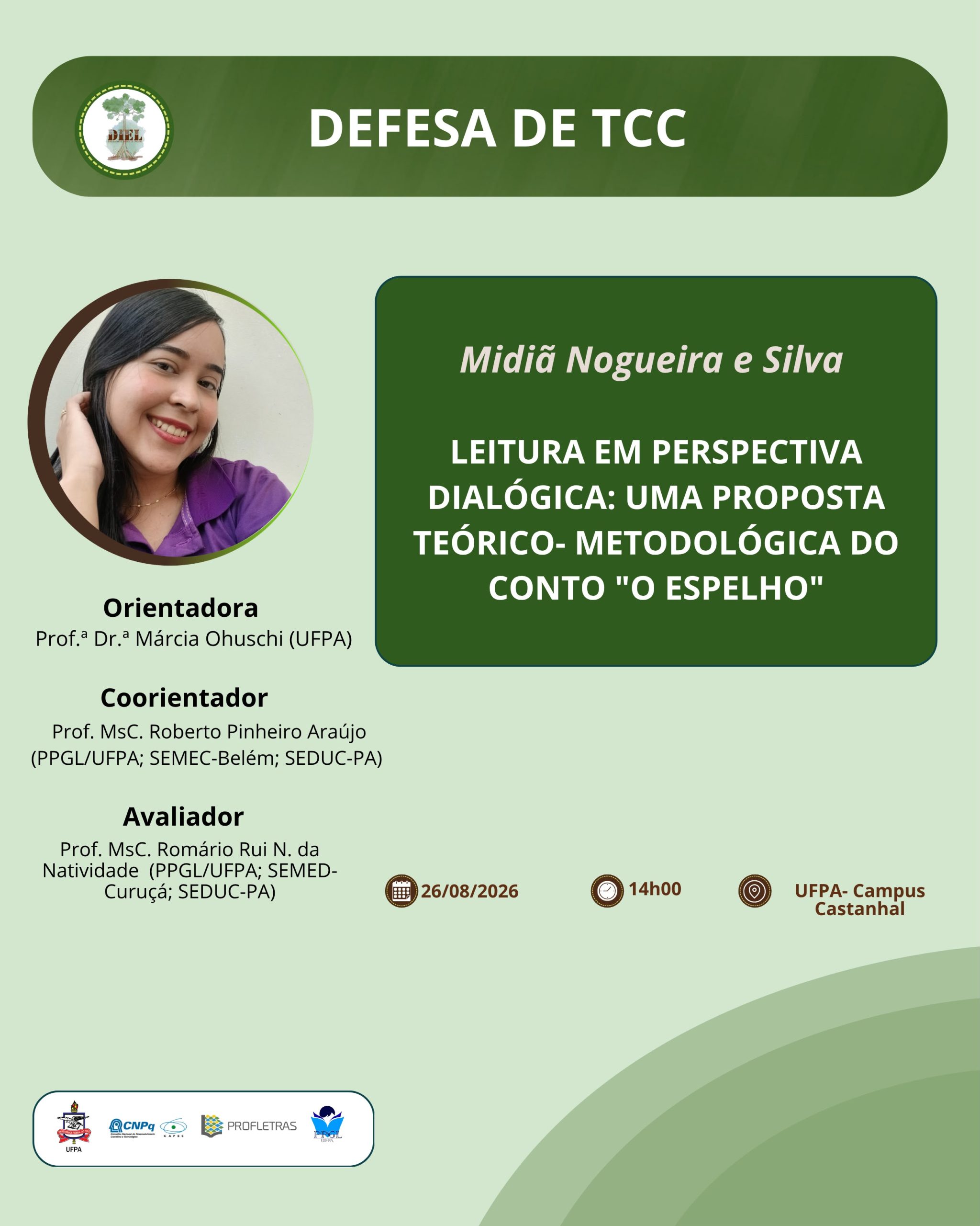 DEFESA DE TCC – MIDIÃ NOGUEIRA E SILVA