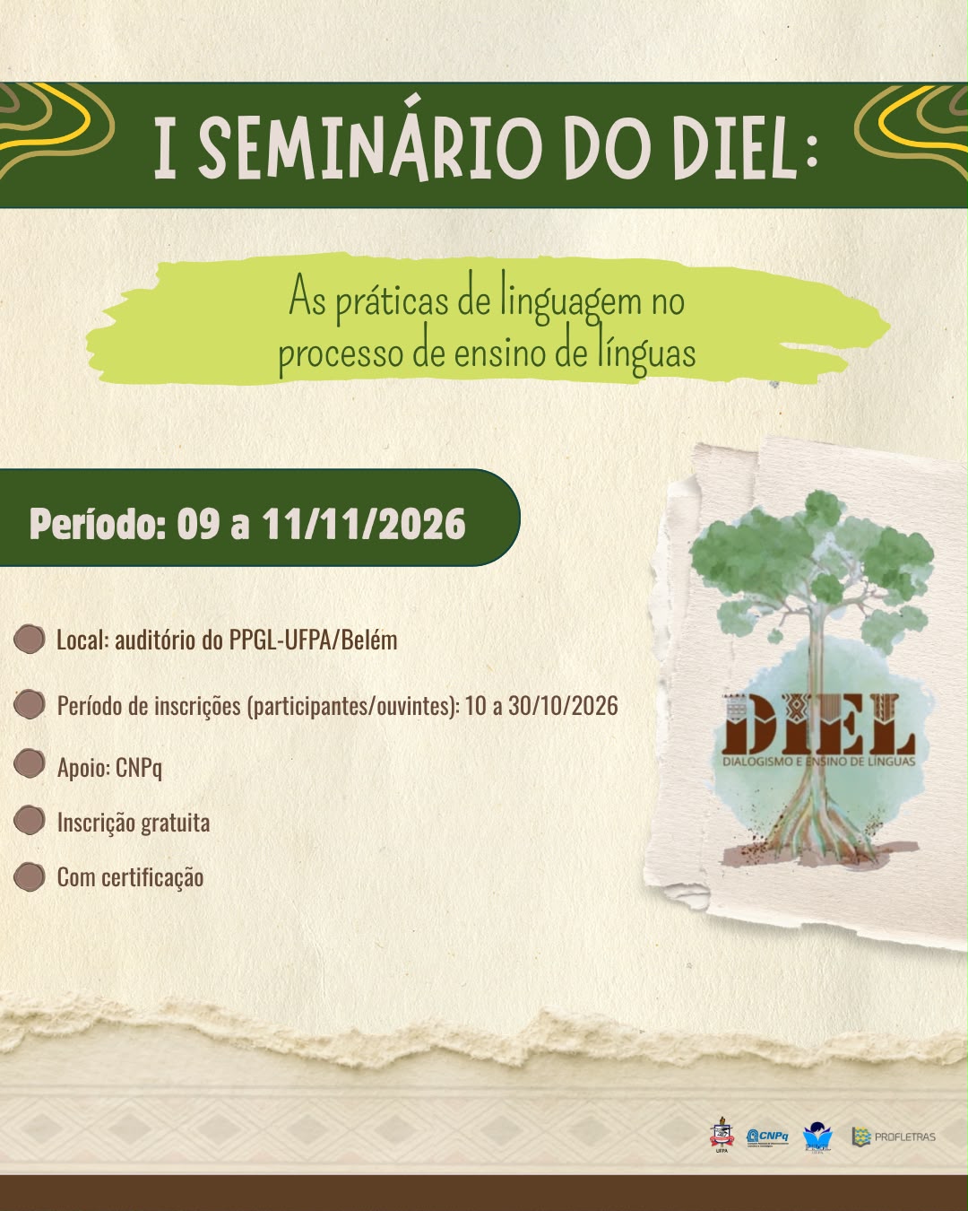 I Seminário do DIEL